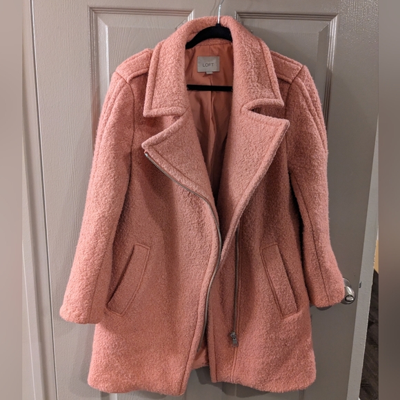 LOFT Jackets & Blazers - LOFT Women's Pink Coat